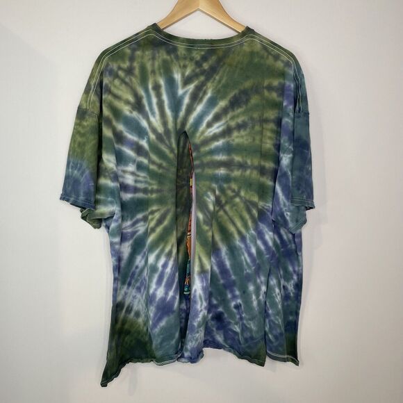 Pink Floyd Distressed April 1970 Fillmore East Tie Dye T Shirt L/XL Licensed - Picture 11 of 16